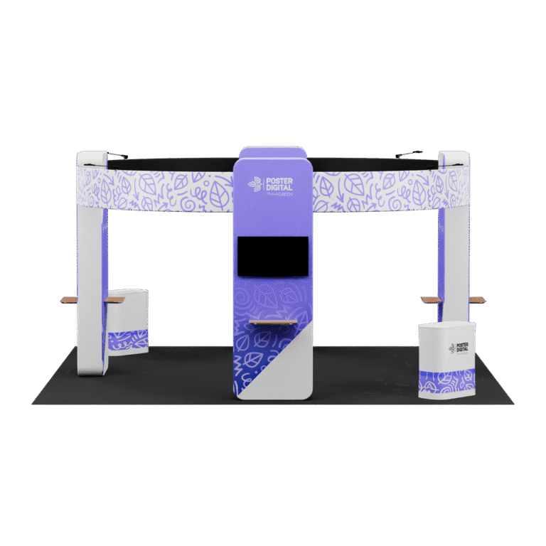 Stand Volga é uma stand personalizado para feiras e eventos