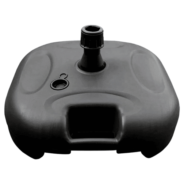 Base Plastic preto para bandeiras