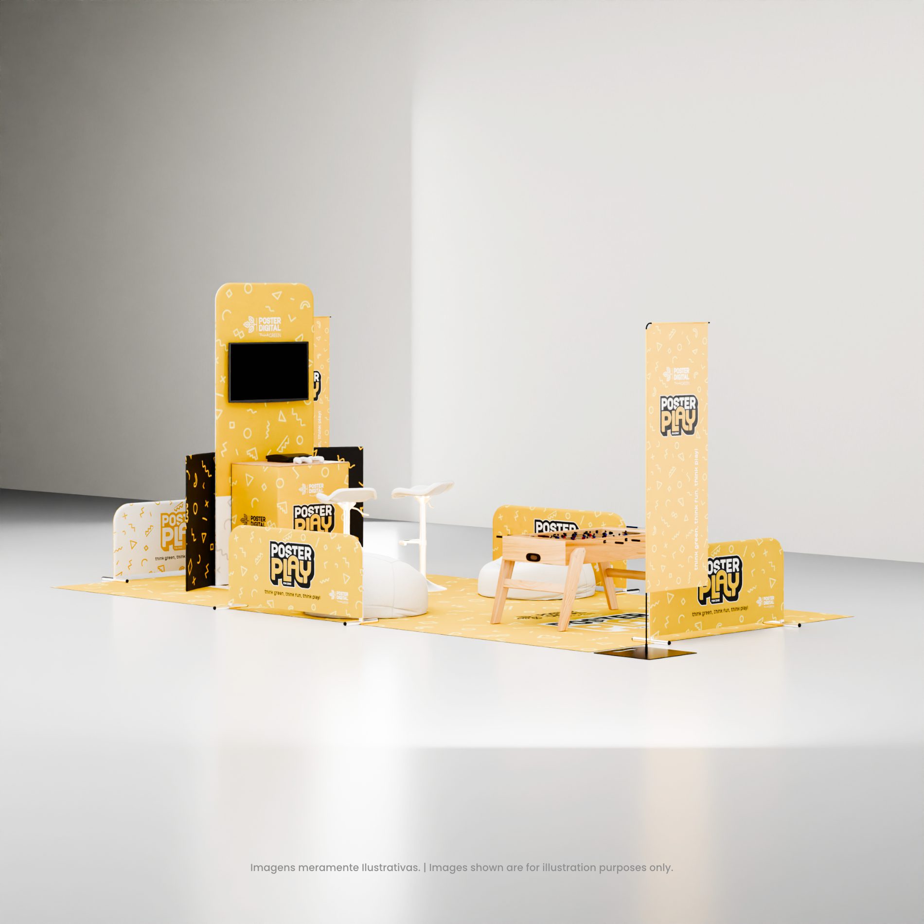 Poster Play Yellow Zone