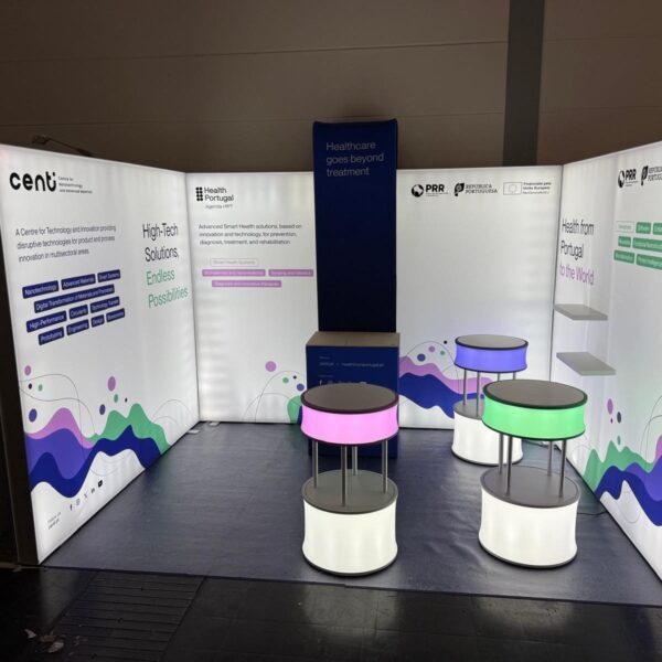 Stand Chave na Mão CeNTI na Compamed 2025