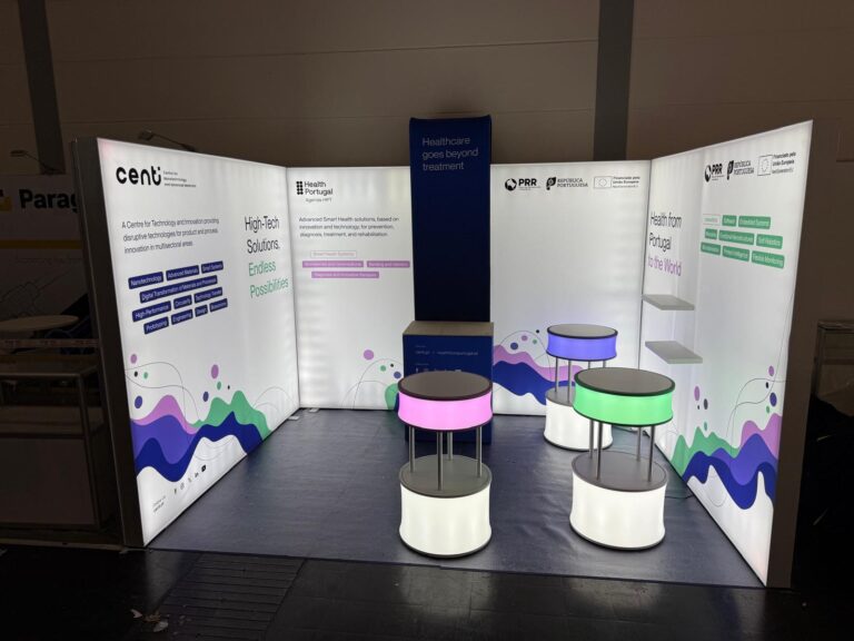Stand Chave na Mão CeNTI na Compamed 2025